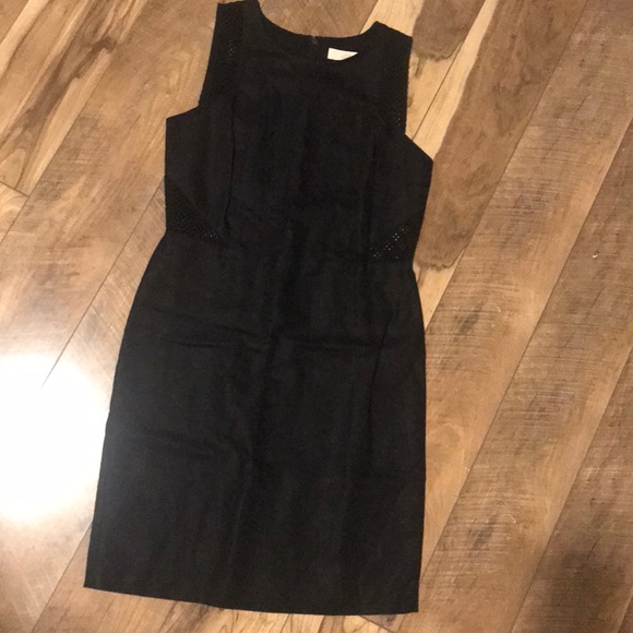 LOFT Dresses & Skirts - Black dress with side eyelet design